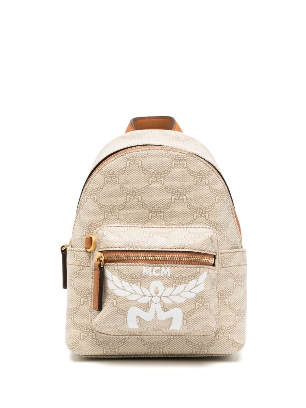 MCM Kleiner Stark Lauretos Rucksack - Nude von MCM