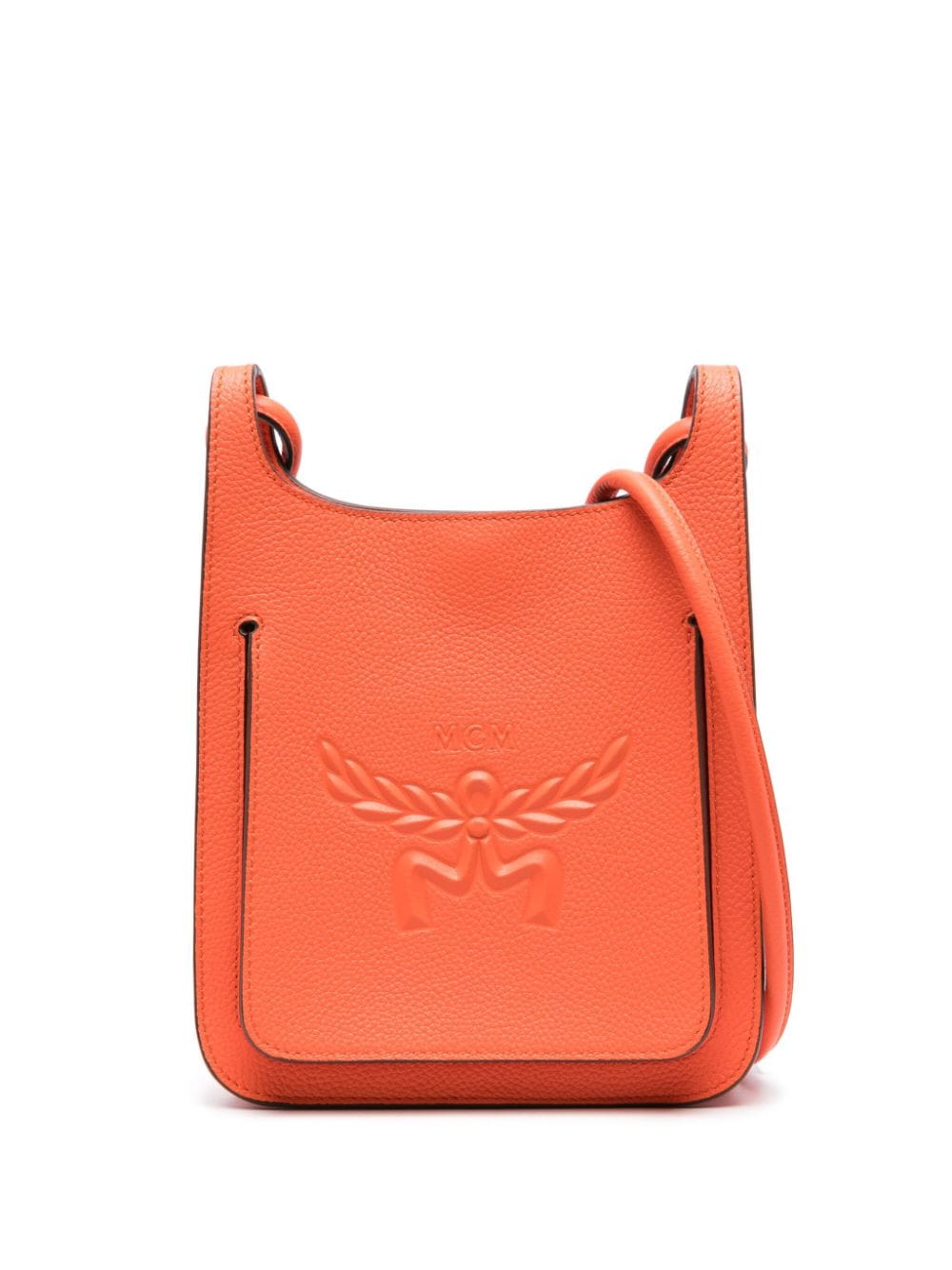 MCM Mini Himmel Hobo Umhängetasche - Orange von MCM