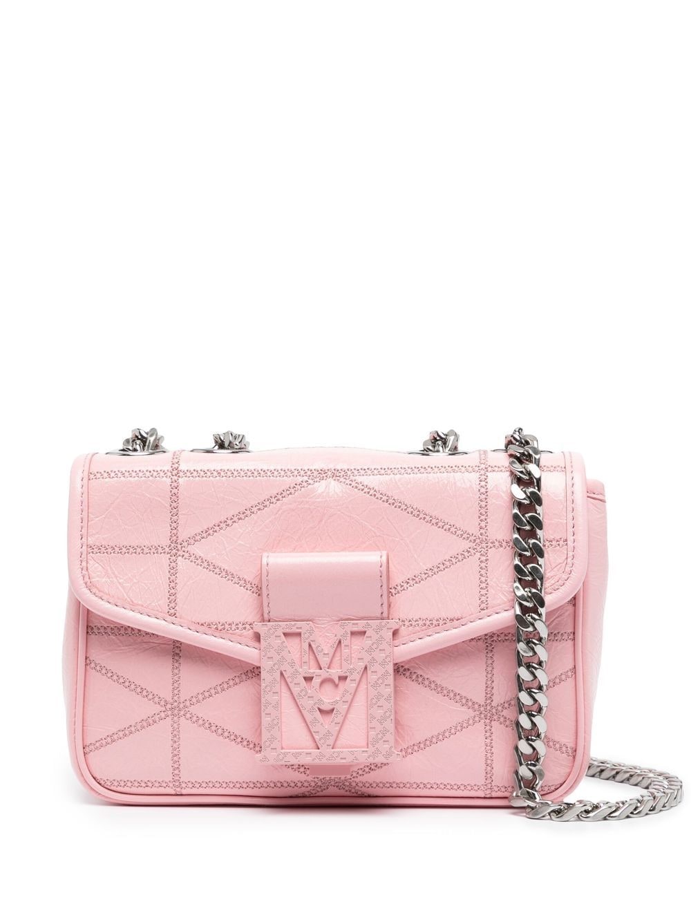 MCM Mini Travia Schultertasche - Rosa von MCM