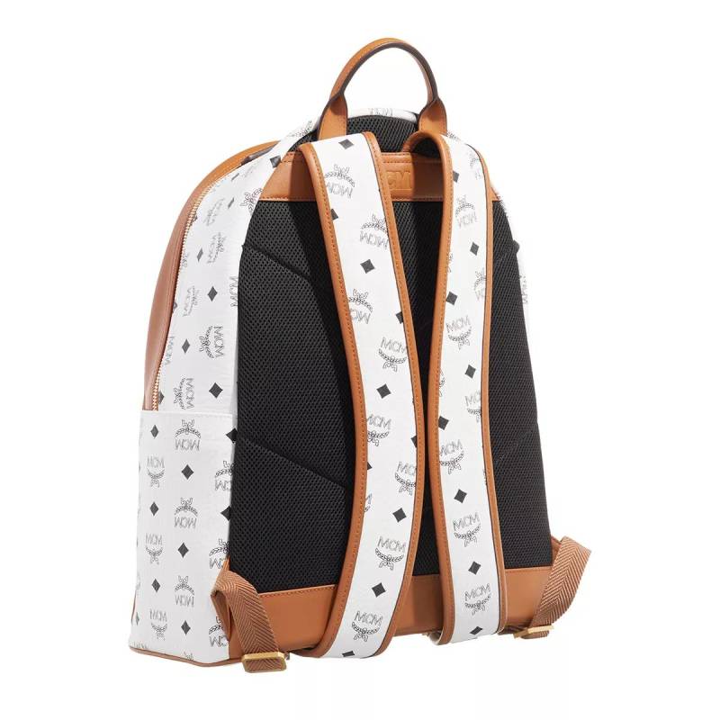 MCM Rucksack - Stark Mega Laurel Vi Backpack Medium - Gr. unisize - in Weiß - für Damen von MCM