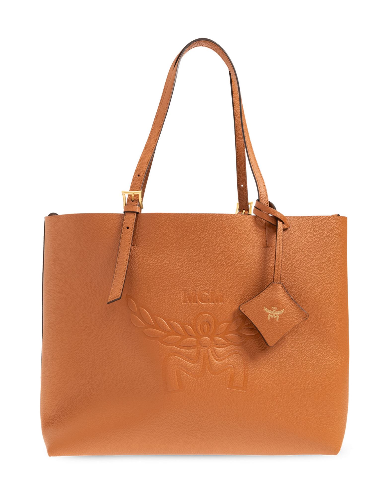 MCM Schultertasche Damen Kamel von MCM