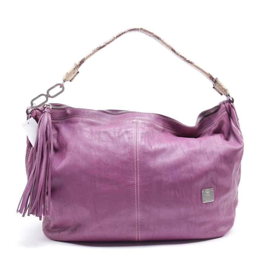 MCM Schultertasche Dunkelviolett von MCM