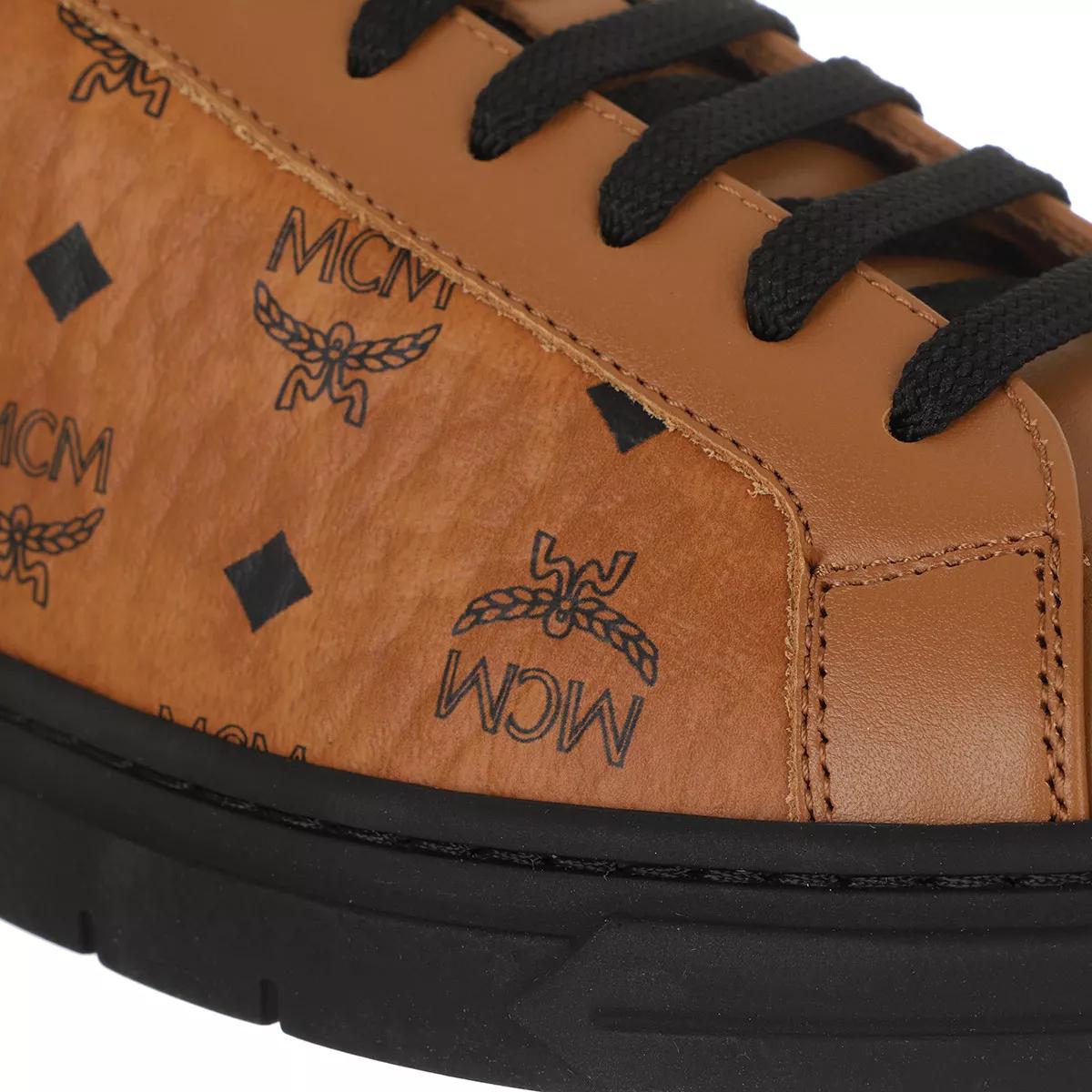 MCM Sneakers - Terrain Derby W.Sneakers - Gr. 36 (EU) - in Cognacbraun - für Damen von MCM