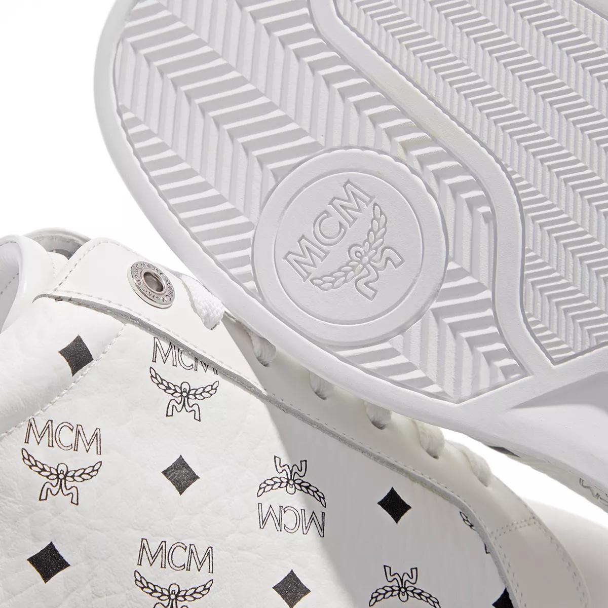 MCM Sneakers - Terrain Derby W.Sneakers White - Gr. 36 (EU) - in Weiß - für Damen von MCM