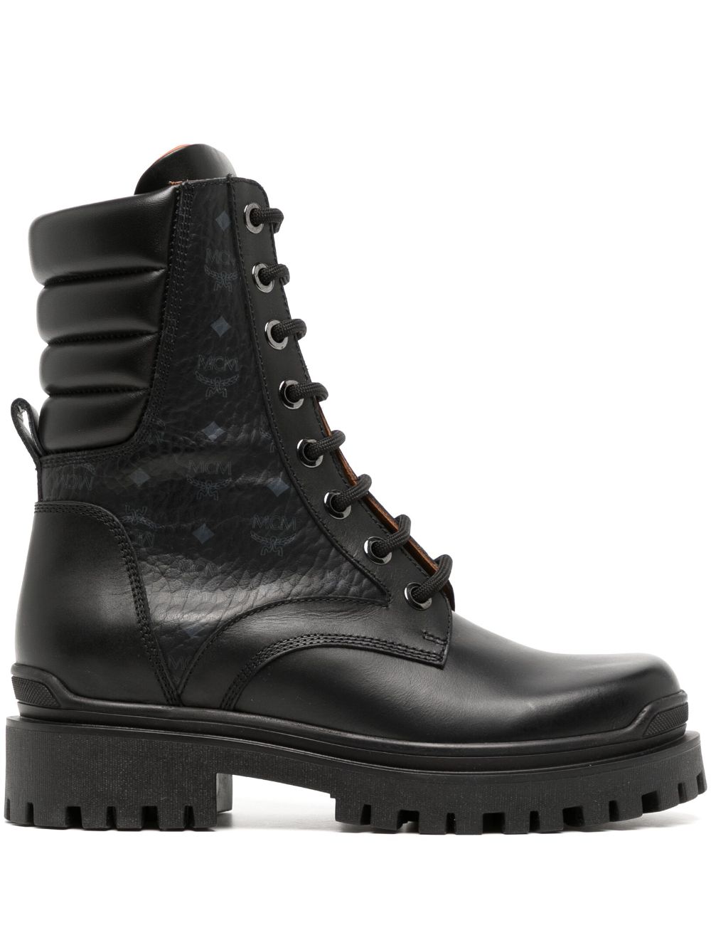 MCM Stiefel mit breiter Sohle - Schwarz von MCM