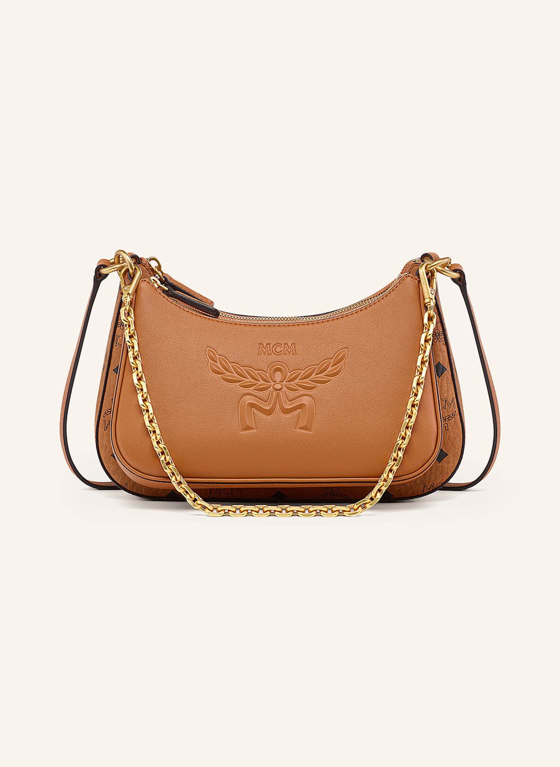 Mcm 2er-Set Umhängetaschen Aren Vi Small braun Mcm 2er-Set Umhängetaschen Aren Vi Small braun von MCM