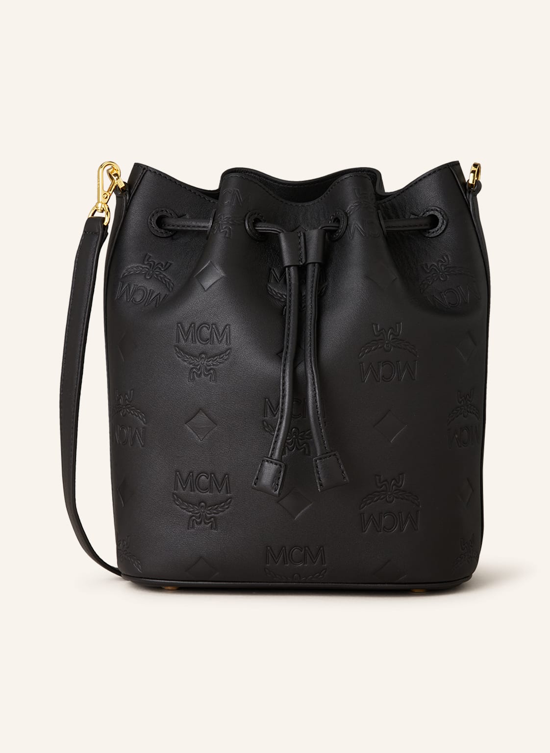 Mcm Beuteltasche Dessau Mit Pouch schwarz von MCM