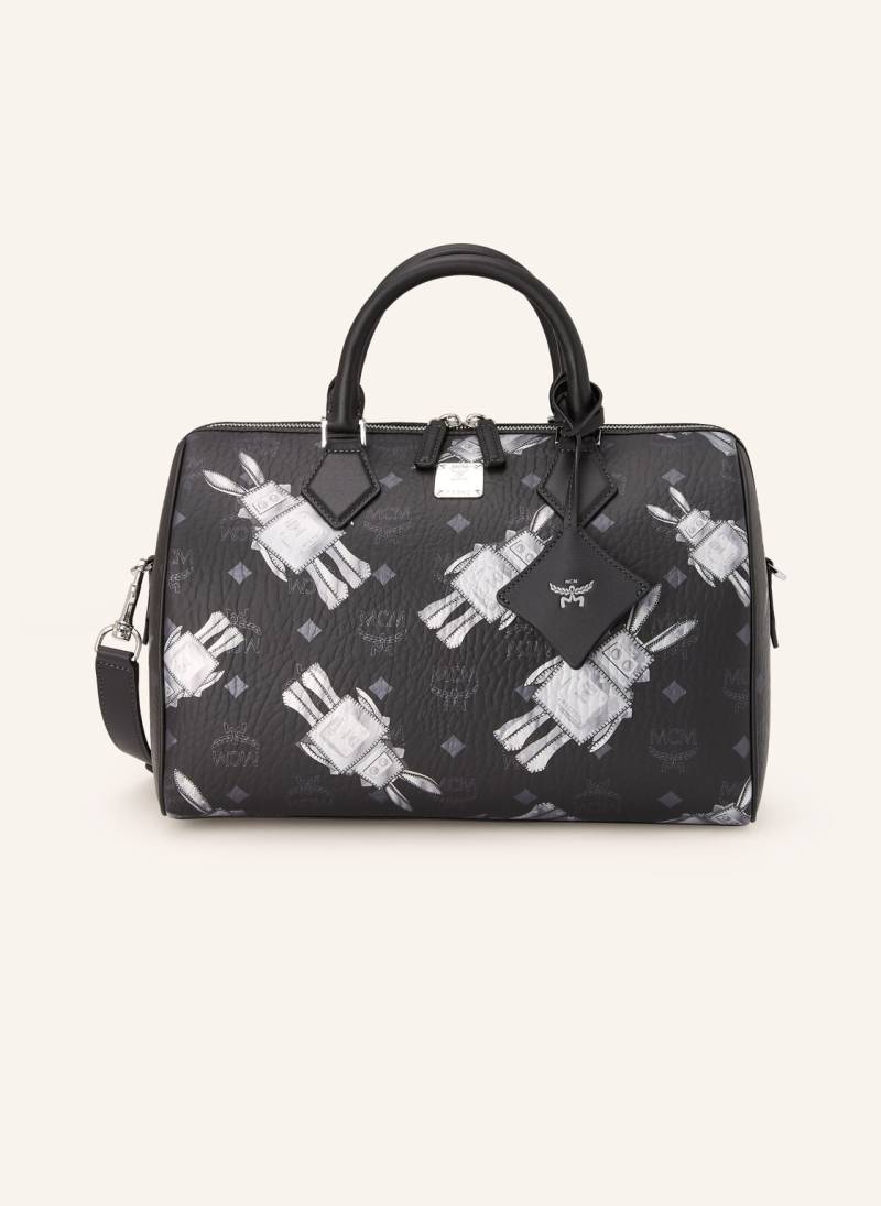 Mcm Handtasche Ella Boston Medium schwarz von MCM