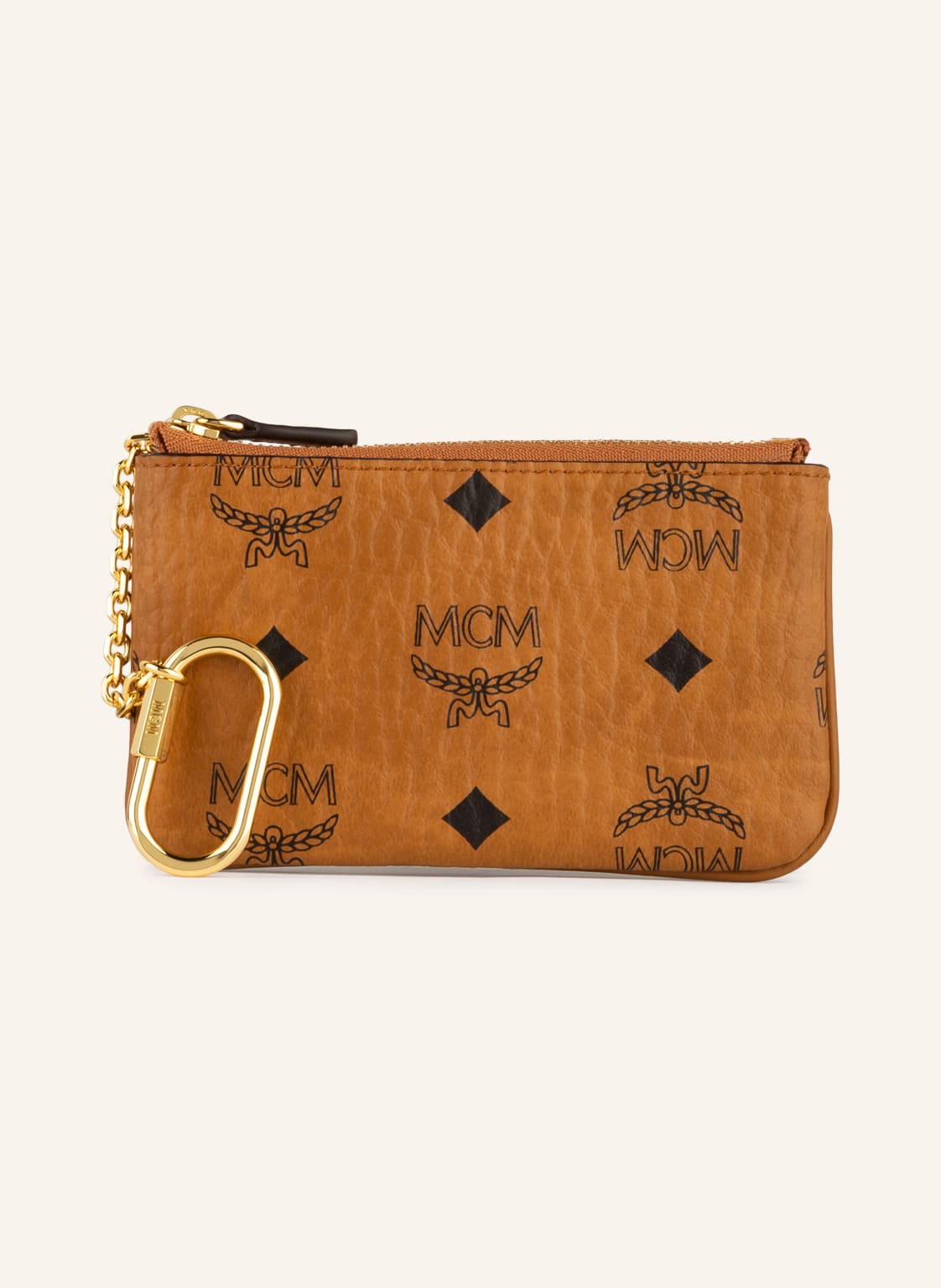 Mcm Münzetui Veritas braun von MCM