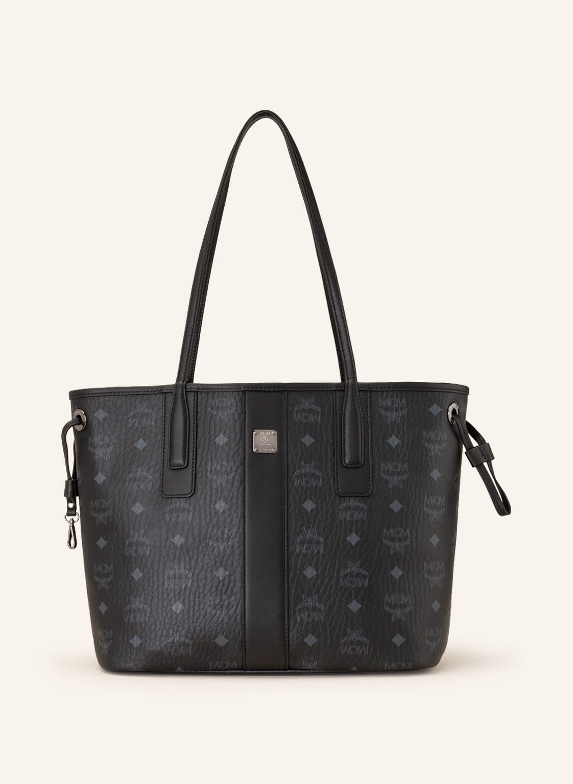 Mcm Shopper Liz Small Zum Wenden schwarz von MCM