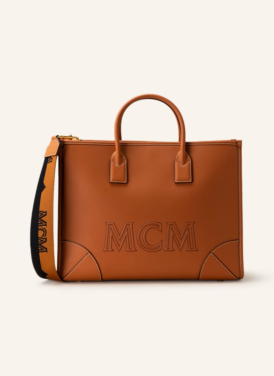 Mcm Shopper Munchen braun von MCM