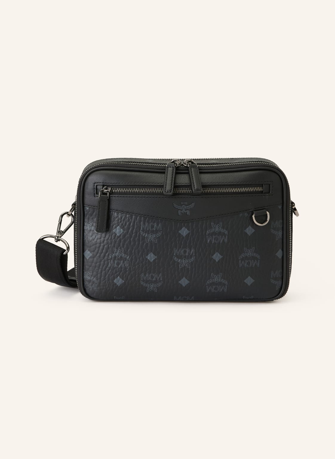 Mcm Umhängetasche Diamond Small schwarz von MCM
