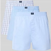 MCNEAL Boxershorts mit Label-Detail im 3er-Pack in Hellblau, Größe XL von MCNEAL