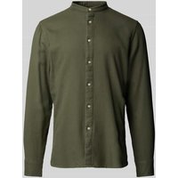 MCNEAL Freizeithemd mit Stehkragen in Khaki, Größe XXL von MCNEAL