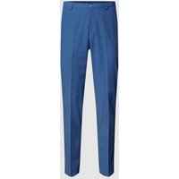 MCNEAL Slim Fit Anzughose mit Bügelfalten in Jeansblau, Größe 56 von MCNEAL