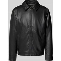 MCNEAL Jacke in Leder-Optik mit Reißverschluss in Black, Größe XXL MCNEAL Jacke in Leder-Optik mit Reißverschluss in Black, Größe XXL von MCNEAL