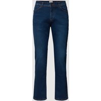 MCNEAL Jeans mit Label-Patch in Blau, Größe 34/36 von MCNEAL