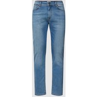 MCNEAL Jeans mit Label-Patch in Hellblau, Größe 32/30 von MCNEAL