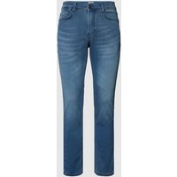 MCNEAL Jeans mit Label-Patch in Rauchblau, Größe 31/30 von MCNEAL