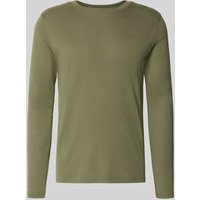 MCNEAL Longshirt mit Rundhalsausschnitt in Oliv, Größe M von MCNEAL