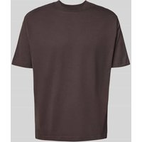 MCNEAL Loose Fit T-Shirt mit Rundhalsausschnitt in Mittelbraun, Größe XXL von MCNEAL