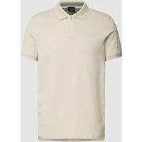 MCNEAL Poloshirt mit Label-Stitching in Beige, Größe L von MCNEAL