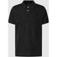 MCNEAL Poloshirt mit Label-Stitching in Black, Größe XXL von MCNEAL