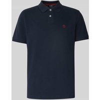 MCNEAL Poloshirt mit Label-Stitching in Dunkelblau, Größe XXL von MCNEAL