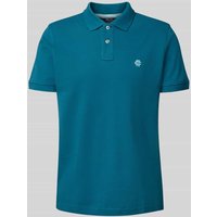 MCNEAL Poloshirt mit Label-Stitching in Petrol, Größe XXL von MCNEAL