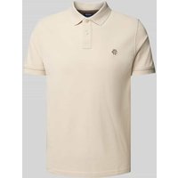MCNEAL Poloshirt mit Label-Stitching in Sand, Größe XL von MCNEAL