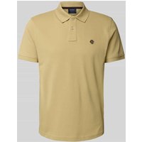 MCNEAL Poloshirt mit Label-Stitching in Schilf, Größe XXL von MCNEAL