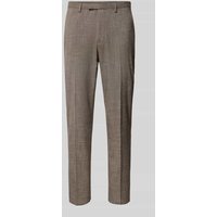 MCNEAL Regular Fit Anzughose mit Bügelfalten in Mittelbraun, Größe 52 MCNEAL Regular Fit Anzughose mit Bügelfalten in Mittelbraun, Größe 52 von MCNEAL