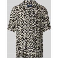 MCNEAL Regular Fit Freizeithemd aus Viskose mit Reverskragen in Black, Größe XXL MCNEAL Regular Fit Freizeithemd aus Viskose mit Reverskragen in Black, Größe XXL von MCNEAL