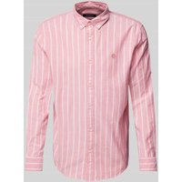 MCNEAL Regular Fit Freizeithemd mit Button-Down-Kragen in Hellrot, Größe M von MCNEAL