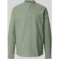 MCNEAL Regular Fit Freizeithemd mit Stehkragen in Khaki, Größe XXL von MCNEAL