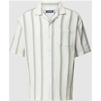 MCNEAL Regular Fit Freizeithemd mit Streifenmuster in Apfel, Größe XL von MCNEAL