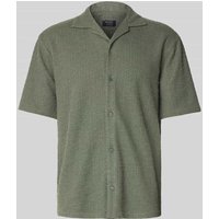 MCNEAL Regular Fit Freizeithemd mit Umlegekragen in Khaki, Größe XXXL von MCNEAL