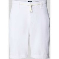 MCNEAL Regular Fit Leinenshorts mit Tunnelzug in Weiss, Größe M MCNEAL Regular Fit Leinenshorts mit Tunnelzug in Weiss, Größe M von MCNEAL
