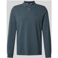MCNEAL Regular Fit Poloshirt mit Label-Stitching in Anthrazit, Größe XXL von MCNEAL