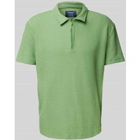 MCNEAL Regular Fit Poloshirt mit Reißverschluss in Grass, Größe M von MCNEAL