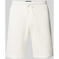 MCNEAL Regular Fit Shorts mit Strukturmuster in Offwhite, Größe XXL von MCNEAL