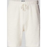 MCNEAL Regular Fit Shorts mit Strukturmuster in Sand, Größe XXL von MCNEAL
