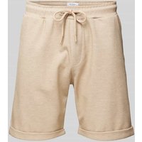 MCNEAL Regular Fit Shorts mit Tunnelzug in Beige Melange, Größe XL von MCNEAL