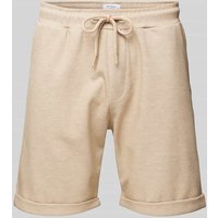 MCNEAL Regular Fit Shorts mit Tunnelzug in Beige Melange, Größe XXL von MCNEAL