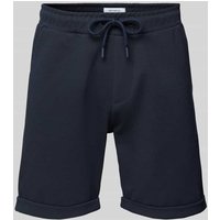 MCNEAL Regular Fit Shorts mit Tunnelzug in Dunkelblau, Größe S von MCNEAL