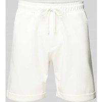 MCNEAL Regular Fit Shorts mit Tunnelzug in Offwhite, Größe S von MCNEAL