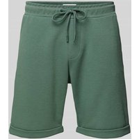 MCNEAL Regular Fit Shorts mit Tunnelzug in Schilf, Größe S von MCNEAL