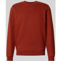 MCNEAL Regular Fit Sweatshirt aus Baumwoll-Mix mit Rundhalsausschnitt in Dunkelrot, Größe XXL von MCNEAL
