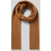 MCNEAL Schal aus reinem Kaschmir in Cognac, Größe 1 von MCNEAL