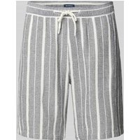 MCNEAL Shorts mit Streifenmuster in Dunkelblau, Größe L von MCNEAL